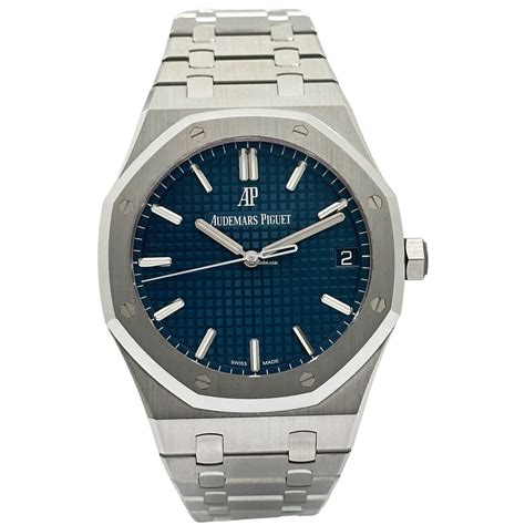 Audemars Piguet Royal Oak 37mm Ice Blue Dial 15550ST Unworn, 55% OFF