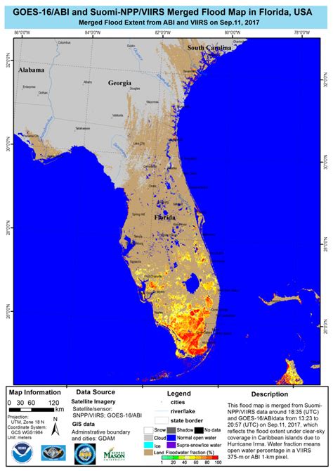 Noaa Satellites And Aircraft Monitor Catastrophic Floods From - Florida Flood Map - Printable Maps