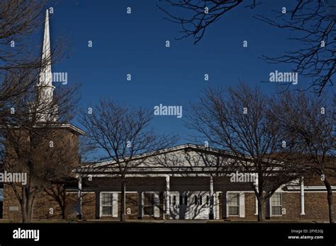 University Church of Christ Building, Canyon, Texas Stock Photo - Alamy