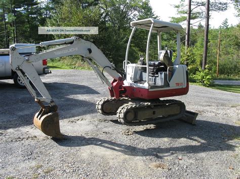 Takeuchi Tb125 Mini Excavator