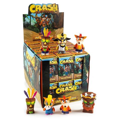 Kidrobot: Crash Bandicoot - Mini-Figure | at Mighty Ape NZ