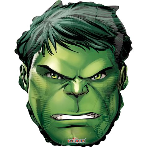 Globo Cara de Hulk 18 Pulgadas Helio | Cara de hulk, Tartas de hulk, Tatuaje de hulk