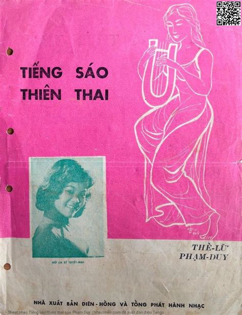 Sheet nhạc Tiếng sáo thiên thai PDF, Lời & hợp âm | Nhạc Nhẽo