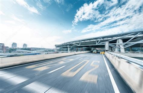 Skyline and road through buildings — Stock Photo © zhudifeng #92508932