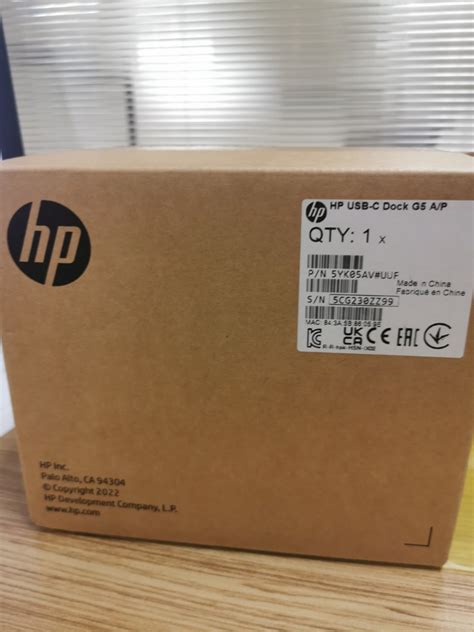 HP USB-C Dock G5, Computers & Tech, Parts & Accessories, Cables ...