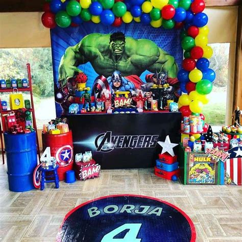 Avengers Birthday Party Ideas | Photo 1 of 8 | Avengers birthday party ...