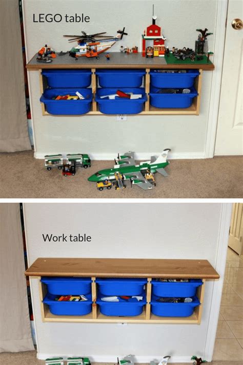 13 LEGO Storage Ideas that Cleverly Use IKEA Items - IKEA Hackers