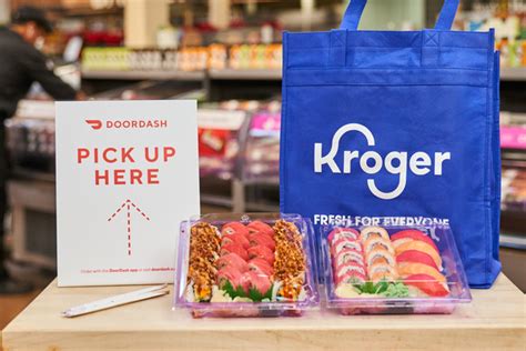 Kroger Bringing Sushi Right to the Doorstep Through DoorDash