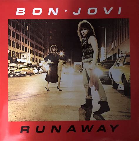 Bon Jovi - Runaway - Rare UK 3 Track Black Vinyl 12" Single