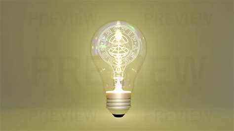 Light bulb animation - YouTube