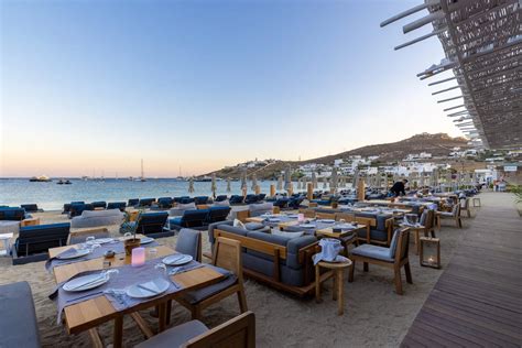 The best restaurants with sea view in Mykonos