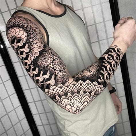 Aggregate 81+ minimalist geometric sleeve tattoo - in.coedo.com.vn