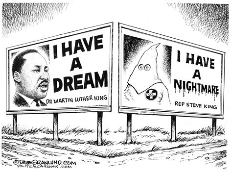 Political cartoons: MLK Day