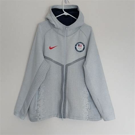 NIKE United States Olympic Team USA Fleece Full Zip H… - Gem