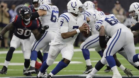 First Impressions: Colts Defeat The Texans (Week 9)