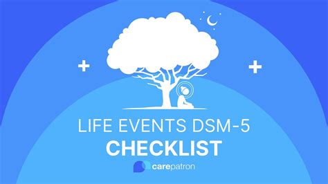 Life Events Checklist - YouTube