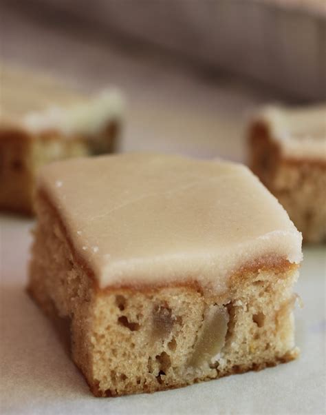 Easy Apple Cake with Brown Butter Icing