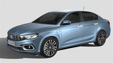 Fiat Tipo Sedan 2021 - Buy Royalty Free 3D model by SQUIR3D [f591ec9] - Sketchfab Store