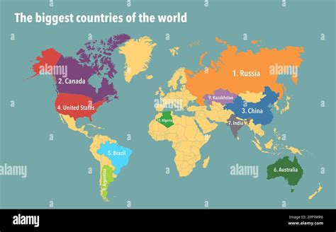 20 Largest Countries In The World – NBKomputer