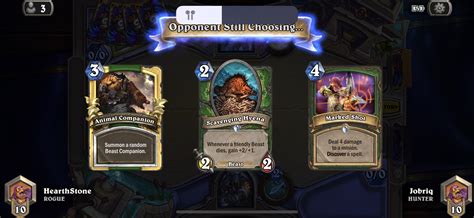 Played against they game itself : r/hearthstone