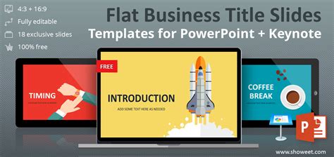 Title Slide Templates for PowerPoint and Keynote - Showeet