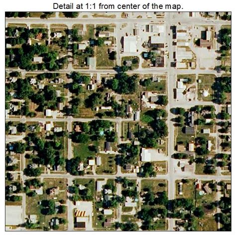 Aerial Photography Map of Polo, MO Missouri