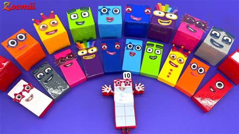 Numberblocks Satisfying Video l Fan-made Numberblocks - YouTube