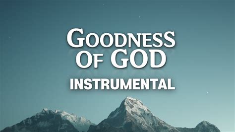 [Inst.] GOODNESS OF GOD - Bethel Music | VICTORY | Instrumental with ...