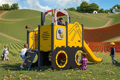 Themed Outdoor Playground – The Digger | Playground, Playground design, Outdoor playground