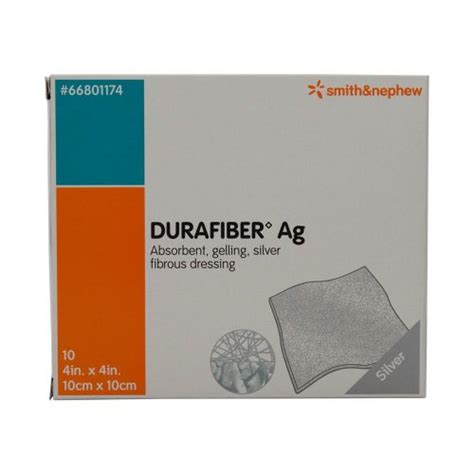 Durafiber Ag Silver Alginate Dressing - Medical Monks