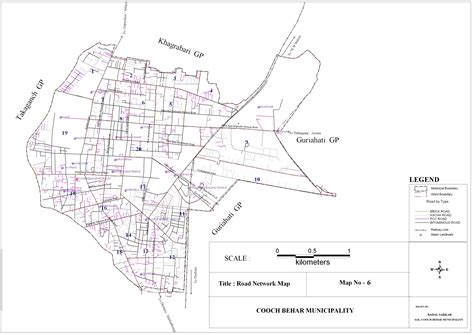 Coochbehar Municipality: Maps