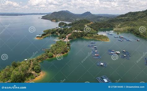 Thriving Aquaculture Project in Lubok Antu, Sarawak, Malaysia Stock Image - Image of industry ...