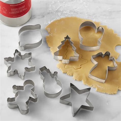 Festive Basic Cookie Cutter Set, Set of 8 | Williams Sonoma AU