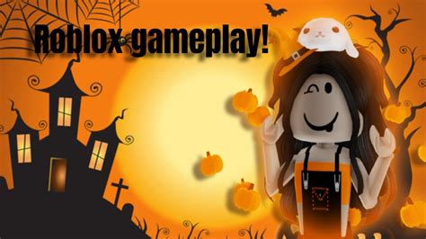 Roblox halloween gameplay! - YouTube