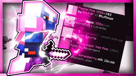 Best PINK Texture Packs For PVP 1.8.9 - YouTube