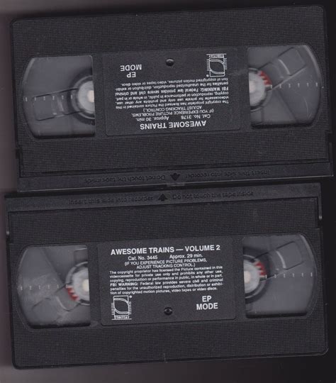 Awesome Trains (VHS) Railway Video ~ 2 Tape set | eBay