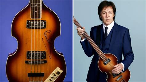 Höfner Violin Bass Signed By Paul McCartney Is Being Sold Online, This Is the Price | Music News ...