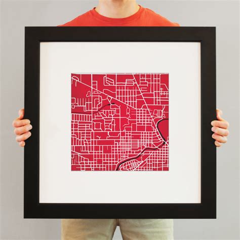 Venice, Italy Map Art by City Prints - The Map Shop