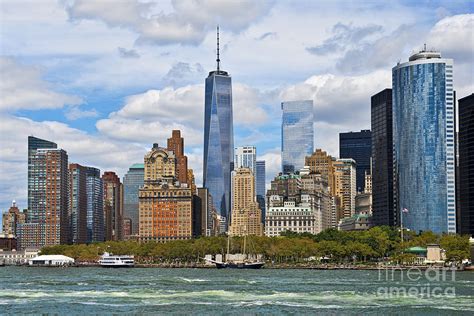 Manhattan's Financial District Skyline Photograph by Peter Dang - Pixels