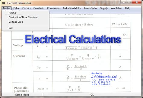 Academic Software Blog: Busbar Electrical Calculations Software