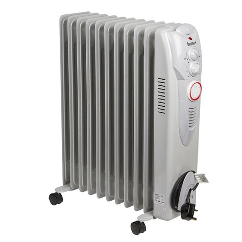 Igenix Oil Filled 2,500 Watt Portable Radiator Heater with 24H Timer | Wayfair UK