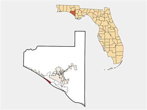 Lower Grand Lagoon, FL - Geographic Facts & Maps - MapSof.net