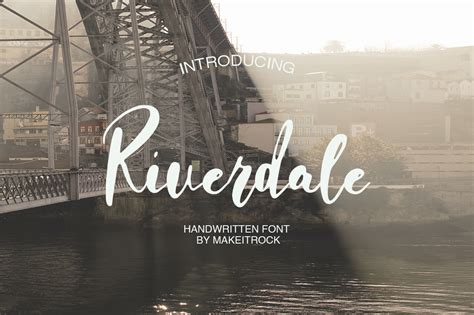 Riverdale (95075) | Script | Font Bundles