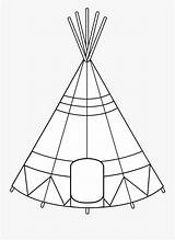Teepee Coloring Pages  sketch template