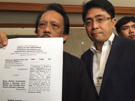 VACC files administrative, criminal complaints vs. QC Mayor Herbert Bautista, Hero Bautista ...