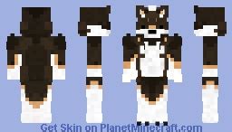 Furry Fox Minecraft Skin