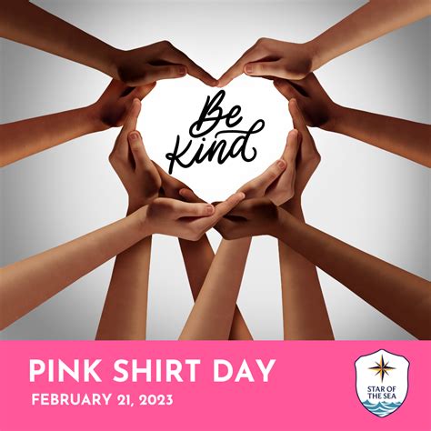 Pink Shirt Day - February 21, 2023 | Star of the Sea School | Surrey, British Columbia