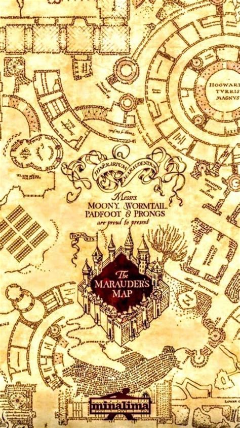 The Marauders Map Background