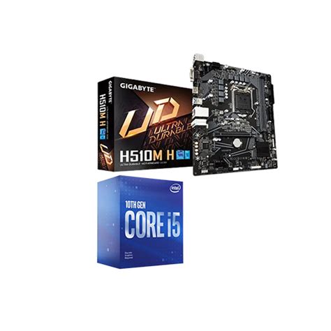 INTEL CORE I5-10400 PROCESSOR AND GIGABYTE H510M H MOTHERBOARD COMBO price in Bangladesh ...