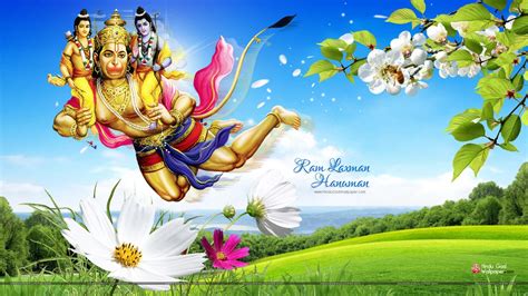 Shri Ram Laxman Hanuman HD Wallpaper Free Download